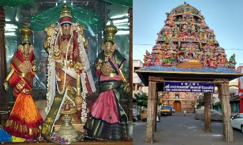 இருவாசல்கள்... ஒரு கருவறை... கும்பகோணம் சாரங்கபாணி சுவாமி திருக்கோவில்