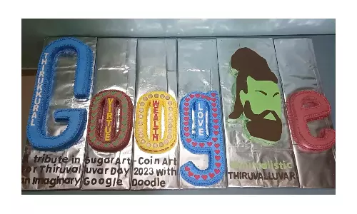 திருக்குறள் மீதுள்ள ஆர்வத்தால் கூகுள் டூடுலை புதுமையாக வடிவமைத்துள்ள ஓசூர் வாலிபர்