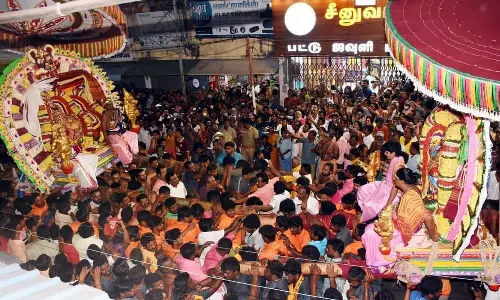 திருவண்ணாமலை அருணாசலேஸ்வரர் கோவிலில் இன்று மறுவூடல் திருவிழா நடந்தது