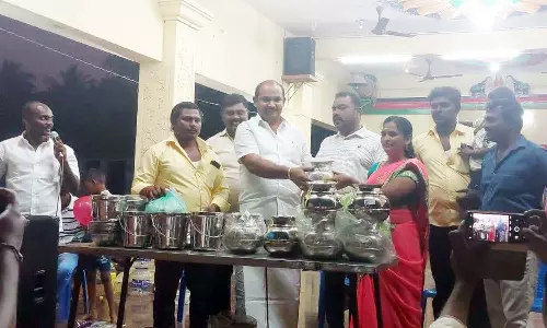 குரும்பூர் அருகே பொங்கல் விழா விளையாட்டு போட்டி