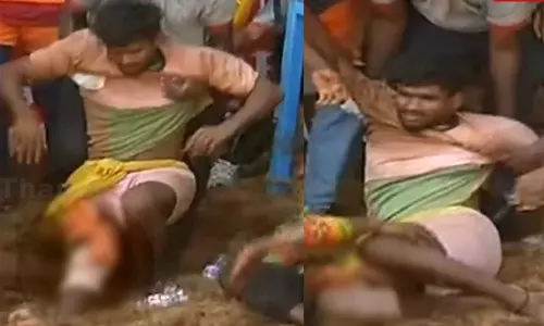 அலங்காநல்லூர் ஜல்லிக்கட்டு- முதலிடத்தில் இருந்த மாடுபிடி வீரருக்கு காயம்