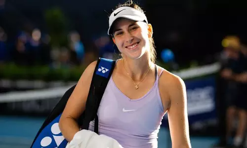 ஆஸ்திரேலிய ஓபன் டென்னிஸ் - ஒலிம்பிக் சாம்பியன் பெலின்டா பென்சிச் அடுத்த சுற்றுக்கு முன்னேற்றம்