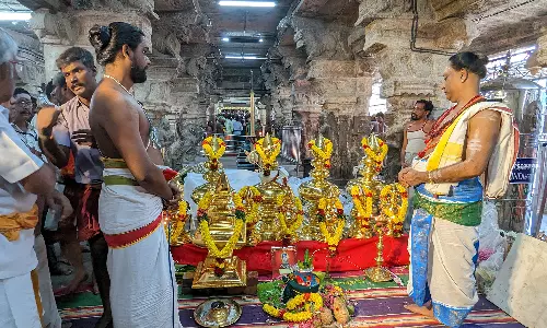 பழனி கோவிலில் கும்பாபிஷேக பூஜை இன்று தொடங்கியது