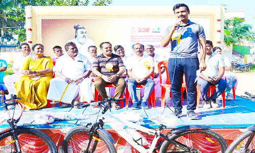 நெமிலியில் மாரத்தான் போட்டி