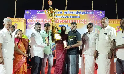 சின்னம்பேடு ஊராட்சியில் பொங்கல் விழா: வெற்றியாளர்களுக்கு பரிசு வழங்கும் நிகழ்ச்சி