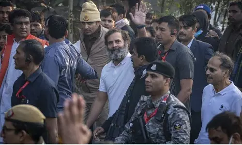 இந்திய ஒற்றுமை யாத்திரை - காஷ்மீரில் நடந்து செல்லும் தூரம் குறைப்பு