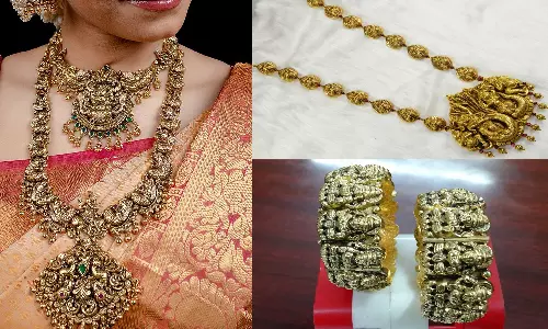 தங்க நகைகளில் நகாசு வேலைப்பாடு