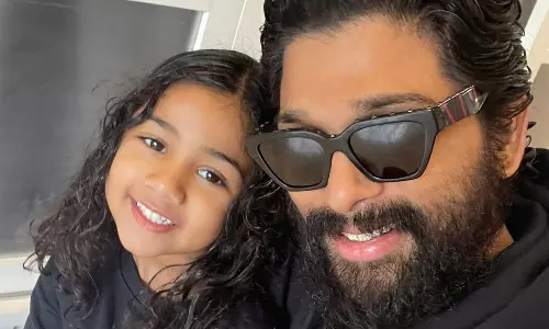 டப்பிங் பணிகளை முடித்த அல்லு அர்ஜுனின் மகள்.. எந்த படத்திற்கு தெரியுமா..?