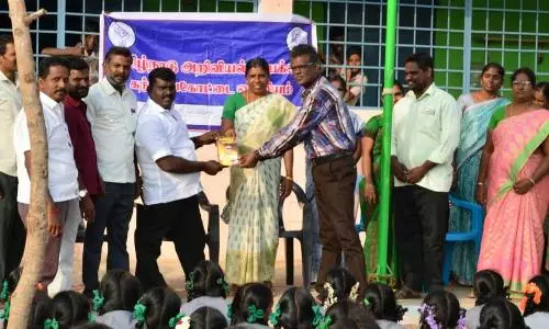 மாணவர்களுக்கு திறனறித் தேர்வு விழிப்புணர்வு