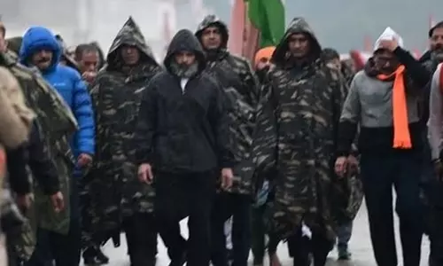 இறுதி கட்டத்தை நெருங்கியது ராகுல்காந்தியின் பாதயாத்திரை