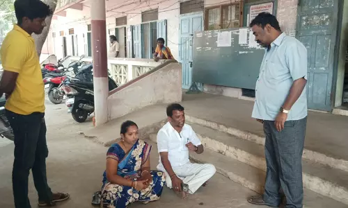 பண்ருட்டி யூனியன் அலுவலகத்தில் பெண் பஞ்சாயத்து தலைவர் தர்ணா