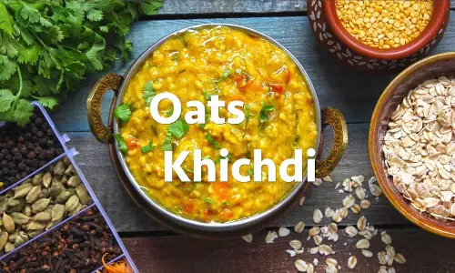 சத்தான டிபன் ஓட்ஸ் கிச்சடி