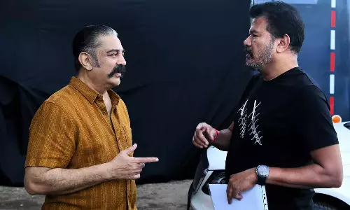 பிரம்மாண்ட செட்டில் இந்தியன் 2 படப்பிடிப்பு.. யாருலாம் இருக்காங்க தெரியுமா..?