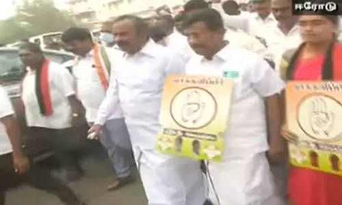ஈரோடு கிழக்கு தொகுதி இடைத்தேர்தல்- பிரசாரத்தை தொடங்கியது திமுக