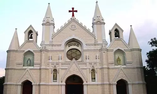 தூய மார்க் ஆலய பிரதிஷ்டை பண்டிகை தொடங்கியது