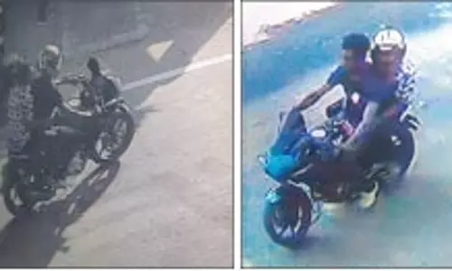 சங்கரன்கோவிலில்  மோட்டார் சைக்கிள் திருடிய வாலிபர்களுக்கு வலைவீச்சு