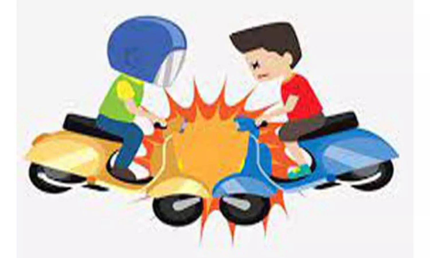 மோட்டார் சைக்கிள்கள் நேருக்கு நேர் மோதல்; வாலிபர் சாவு