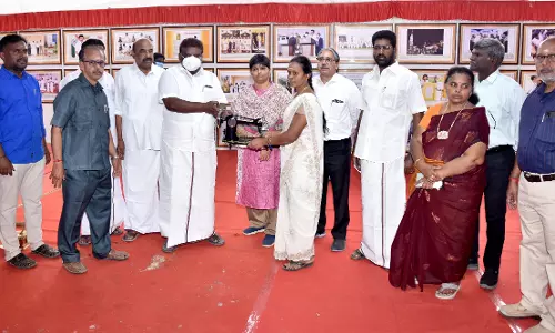 அரியலூரில் தமிழக அரசின் சாதனைகள் திட்டங்கள் குறித்த புகைப்பட கண்காட்சி-அமைச்சர் எஸ்.எஸ்.சிவசங்கர் தொடங்கி வைத்தார்