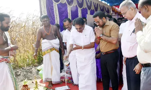 மேற்கு புறவழிச்சாலை அமைக்கும் பணி