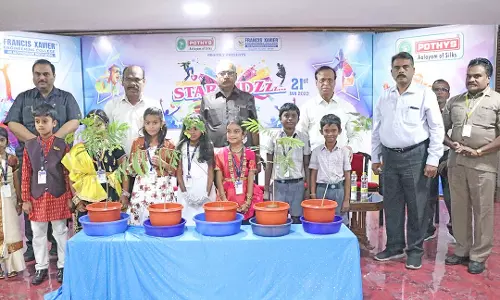 நெல்லை வண்ணார்பேட்டை எப்.எக்ஸ். பொறியியல் கல்லூரியில் பள்ளி மாணவர்களின் ஸ்டார் கிட்ஸ் போட்டி