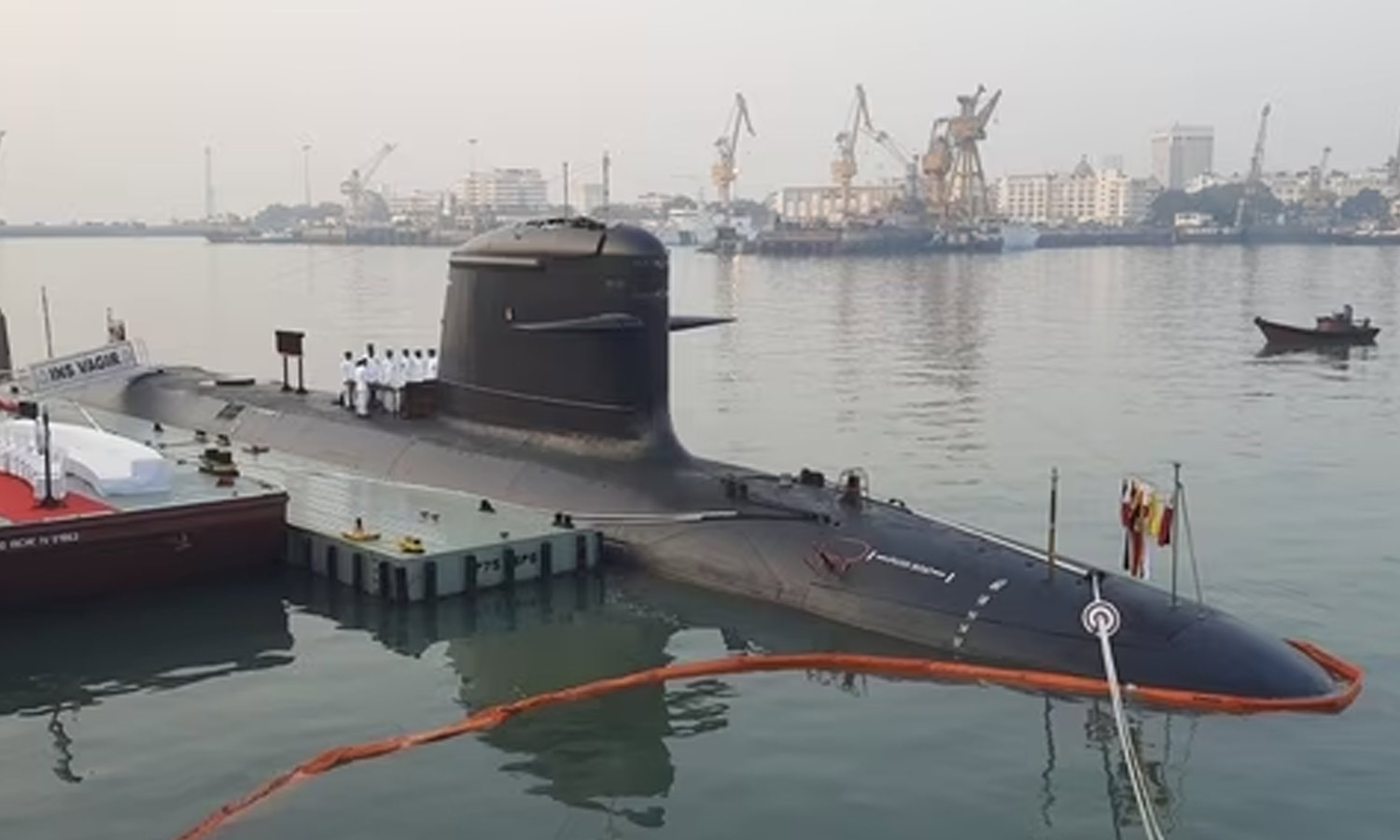 ஐ.என்.எஸ்.வகிர் நீர்மூழ்கி கப்பல் இந்திய கடற்படையில் இணைப்பு