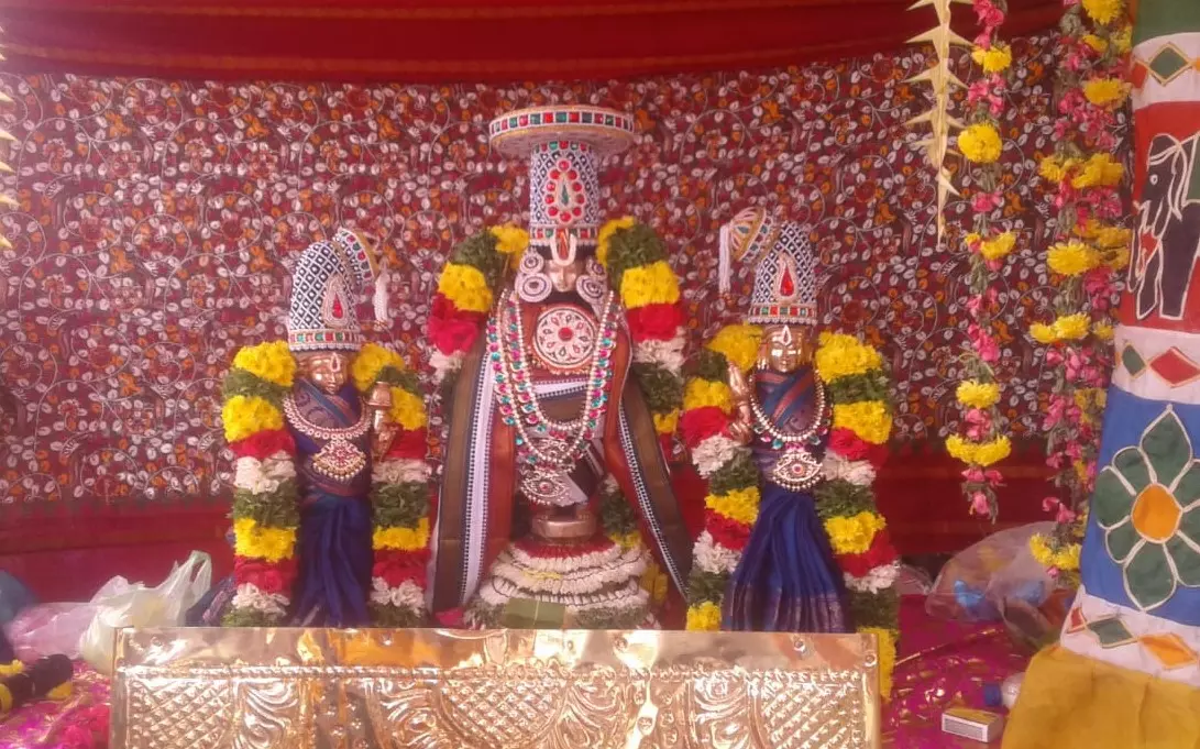 வரதராஜ பெருமாள் கோவிலில் திருக்கல்யாணம் வரதராஜ பெருமாள் கோவிலில் திருக்கல்யாணம்