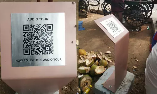 மாமல்லபுரத்தில் ஆடியோ டூர் பார்கோடு அறிமுகம்- சுற்றுலா பயணிகள் வரவேற்பு