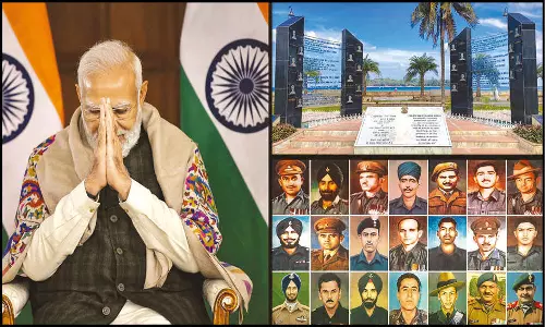 அந்தமானில் உள்ள 21 தீவுகளுக்கு பரம்வீர் சக்ரா விருது பெற்றவர்களின் பெயர்களை சூட்டினார் பிரதமர் மோடி