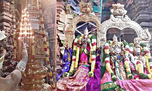 மீனாட்சி அம்மன் கோவில் தை தெப்பத்திருவிழா கொடியேற்றத்துடன் இன்று தொடங்கியது