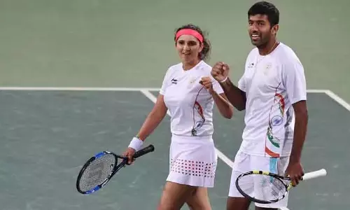 ஆஸ்திரேலிய ஓபன் டென்னிஸ் - அரையிறுதிக்கு முன்னேறியது சானியா, போபண்ணா ஜோடி