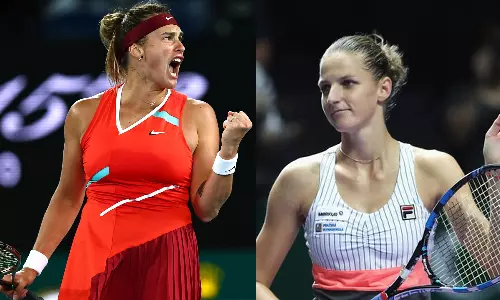 ஆஸ்திரேலிய ஓபன் டென்னிஸ்: அரை இறுதியில் ஷபலென்கா- பிளிஸ்கோவா அதிர்ச்சி தோல்வி