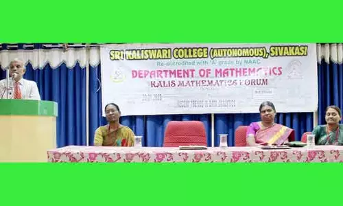 காளீஸ்வரி கல்லூரியில் கணிதவியல் துறை கருத்தரங்கு