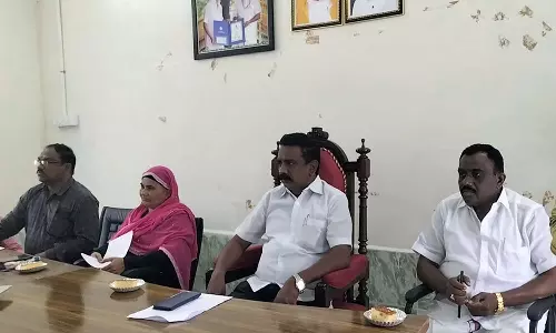 தென்காசி நகராட்சி கூட்டம்