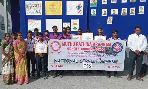 மாணவர்கள் விழிப்புணர்வு பேரணி