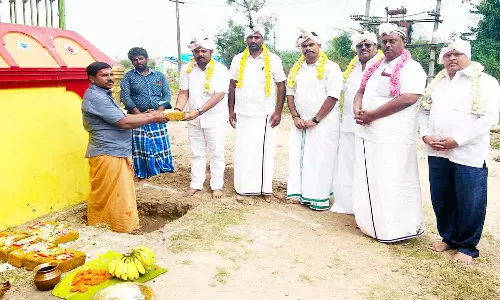 ரூ.17 லட்சத்தில் வாராகி அம்மன் கோவிலில் புதிய மண்டபம்