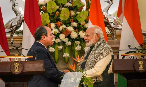 அடுத்த 5 ஆண்டுகளில் இந்தியா-எகிப்து வர்த்தகம் 12 பில்லியன் டாலராக அதிகரிக்கும்: பிரதமர் மோடி பேச்சு