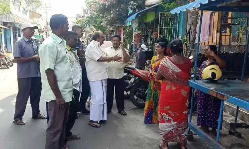 கொசு மருந்து அடிக்கும் பணி-கென்னடி எம்.எல்.ஏ. தொடங்கி வைத்தார்