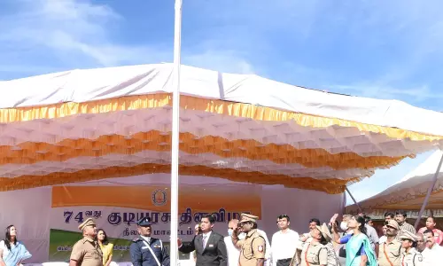 இன்று குடியரசு தின விழா-நீலகிரியில் கலெக்டர் அம்ரித் தேசிய கொடி ஏற்றினார்