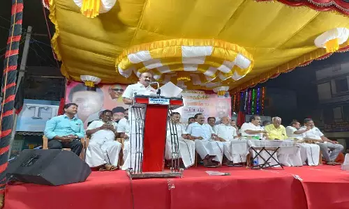 செய்யாறில் வீர வணக்க நாள் பொதுக்கூட்டம்