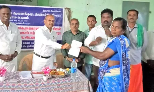 கிராம உதயம் சார்பில் அமைப்பு சாரா தொழிலாளர்களுக்கான  சட்ட விழிப்புணர்வு முகாம்