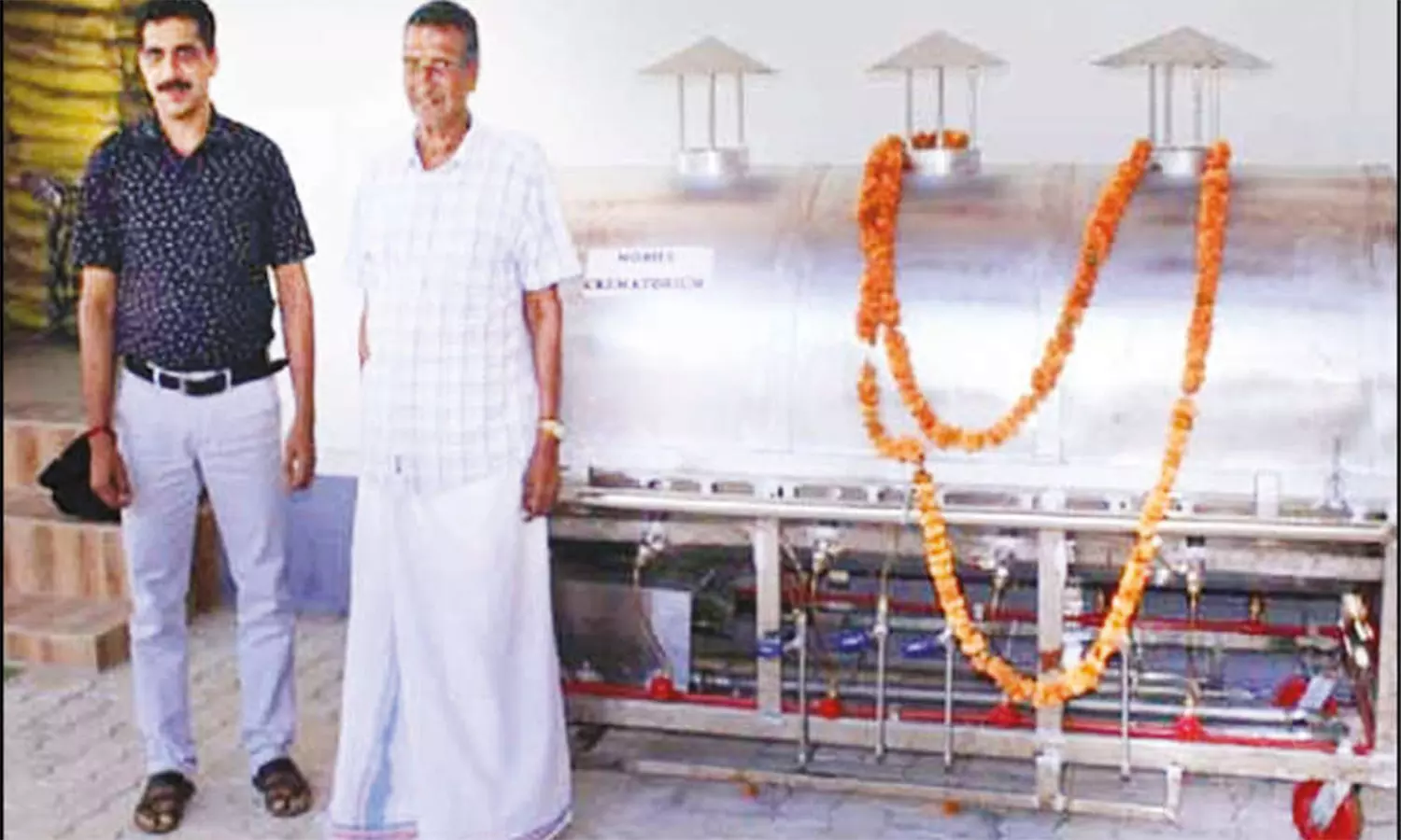 கர்நாடகத்தில் முதல் முறையாக உடுப்பியில் நடமாடும் தகன மேடை கர்நாடகத்தில் முதல் முறையாக உடுப்பியில் நடமாடும் தகன மேடை