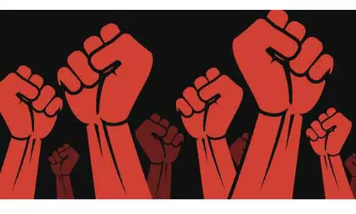 விரைந்து முடிக்க கோரி மார்க்சிஸ்ட் கம்யூனிஸ்டு போராட்டம்