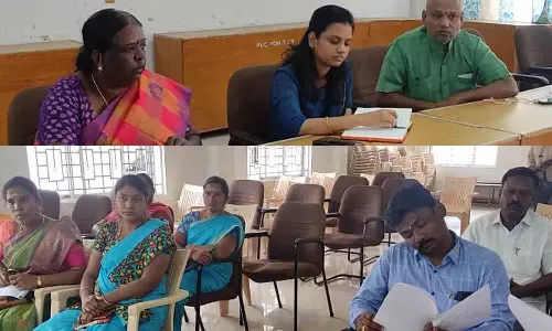 பல்லடத்தில்  ஊராட்சி மன்ற  தலைவர்களுடன் கலந்தாய்வு  கூட்டம்