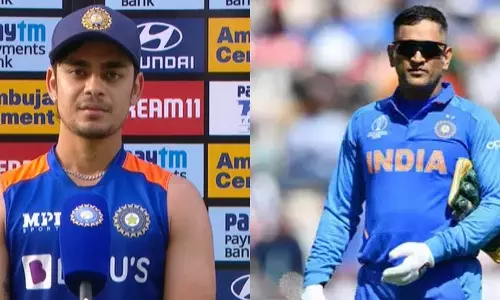 டோனியின் இடத்தை கண்டிப்பாக நிரப்புவேன் - இஷான் கிஷன் நம்பிக்கை