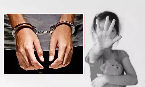 பாளை அருகே 7 வயது சிறுமியிடம் சில்மிஷம்-போக்சோ சட்டத்தில் டிரைவர் கைது