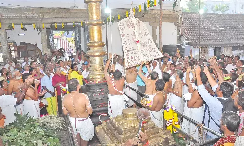 நாகராஜா கோவில் தைத்திருவிழா இன்று கொடியேற்றத்துடன் தொடங்கியது
