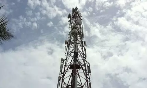 செல்போன் கோபுரம் மீது ஏறி மிரட்டல் விடுத்த பெண் மீது வழக்கு