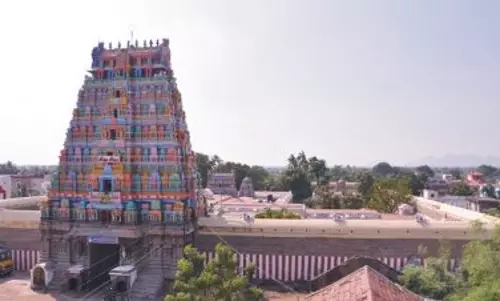 ஏகாம்பரேஸ்வரர் கோவிலில் தைப்பூச கொடியேற்றம்