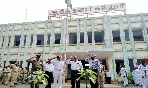 திருச்செந்தூர் ஆதித்தனார் கல்லூரியில் குடியரசு தின விழா