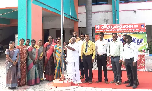 கிருஷ்ணா கல்வி நிறுவனத்தில் குடியரசு தினவிழா